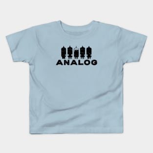 Analog Vacuum Tube Distressed Kids T-Shirt